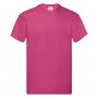 Stock 100-coloured T-Shirt Unisex Short Sleeve Fruit Of The Loom customized with your logo