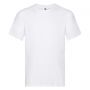 Stock 100 T-Shirt White Unisex Short Sleeve Fruit Of The Loom customized with your logo