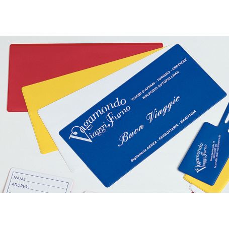 Port travel Voucher 24 x 12 cm, customizable with your logo
