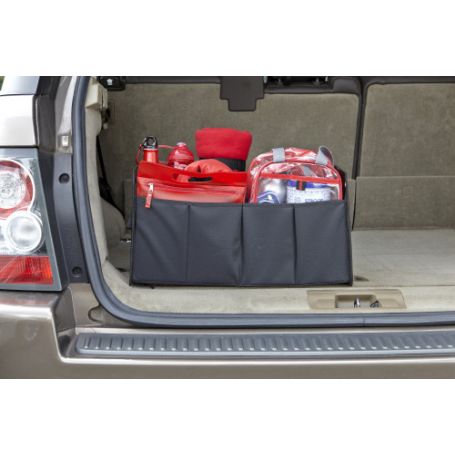 Container for the car trunk, the basket door objects, customizable with your logo