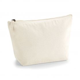 Necessaire Beauty of natural Cotton Organic 13 x 12 x 6 cm, customizable with your logo