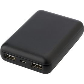 Powerbank in ABS, 10.000 mAh. USB + Micro USB. Personalizzabile con il tuo logo