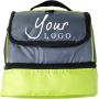 Thermal bag 26 x 24,5 x 17 cm two-tone, customized with your logo