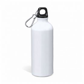 Water bottle Sublimation Aluminium 500ml, with screw cap and housing, customizable color
