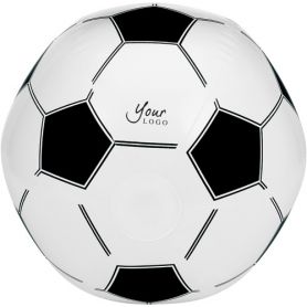 Ballon de plage gonflable Ø 42.5 cm) style de football. Personnalisable avec votre logo