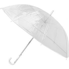 Parapluie automatique transparent, 92 x 73 cm. Personnalisable avec votre logo!