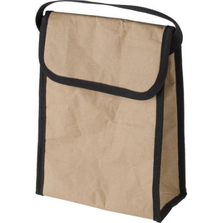 Sac, sac en papier thermique de 20 x 25 x 9 cm pour le déjeuner. Personnalisable avec votre logo