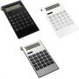 8-digit calculator, with dual power. Customizable with your logo
