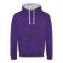 Varsity Hoodie sweatshirt 280 gr/m2 color 80/20 Unisex Just Hoods