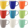 High quality porcelain cup, 370ml, two-tone