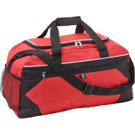 Sports bag with mesh and shoulder strap decomposes, 52 x 27 x 19 cm
