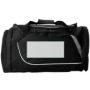 Sports bag with large central compartment and shoe compartment. 56 x 29.5 x 28 cm