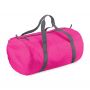 Tubular duffel bag with double handle, 210D polyester, light and waterproof. 50 x 30 x 26 cm