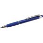 ABS ballpoint pen, with touch. Rubber handle. Black Refil