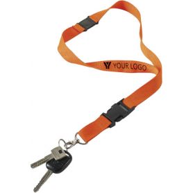 Lanyard Polyester neck key case with carabiner