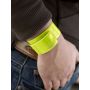 Folding and adaptable armband, for promotional use. To run safely!