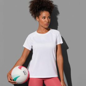 Raglan Sport 140 T-Shirt. Woman, 100% Active-DRY polyester°. Stedman