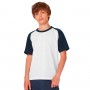 T-Shirt De Base-Ball/Enfants-Ton Modèle Manches Courtes B&C