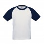 T-Shirt de Base-Ball/Enfants-ton modèle manches Courtes B&C