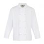 Giacca/Casacca da cuoco Long Sleeve Press Stud Chef's Jacket. Manica lunga. Unisex. Premier