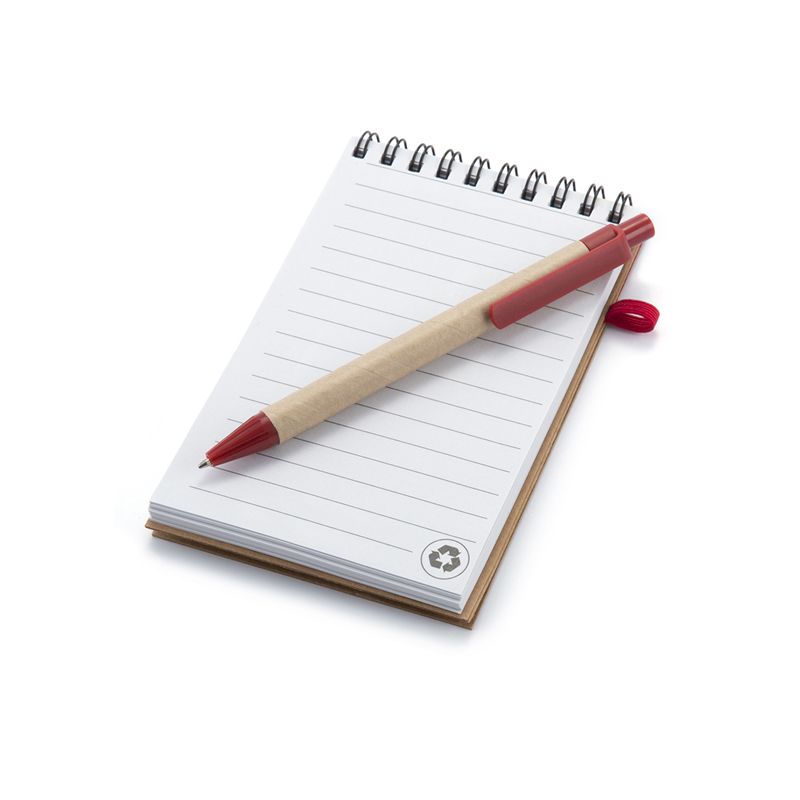 copy of des Notes/Notebook 14 x 21 cm, avec housse en coton et pages  blanches. Personnalisable avec votre logo