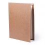 copy of Notes/Notebook 14 x 21 cm, with cover in cotton and white pages. Customizable with your logo