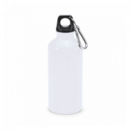 Water bottle Sublimation Aluminium 400ml with screw cap and housing, customizable color