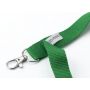 Lanyard RPET. Eco-Friendly collar lace, plastic clip, metal hook.