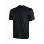 Jersey T-shirt by polycotone Road U-Power. Unisex - BLACK CARBON