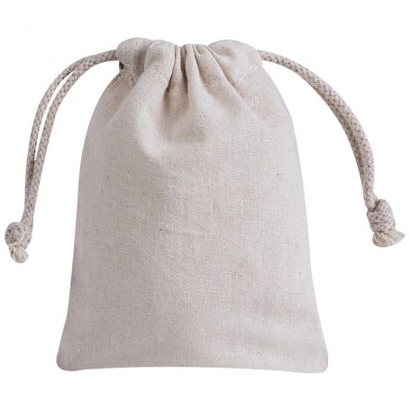 Cotton bag 10 x 14 cm. 100% Cotton. Mod. Is