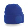 Winter cap 100% acrylic soft-touch, round decoration. Unisex. Beechfield