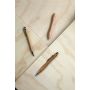 Penna a sfera in legno di Bamboo con meccanismo a rotazione. Refil Nero