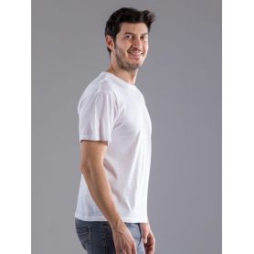 T-Shirt Evolution T Unisex Short Sleeve Black Spider mod. White