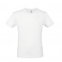 T-Shirt E150 Unisexe Manches Courtes B&C Blanc