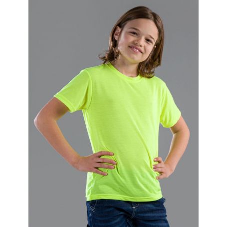 T-Shirt Evolution Cotton Fluo Kids Touch Manica Corta Black Spider