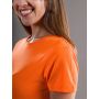 T-Shirt Evolution Coton Fluo Femme Touch Manches Courtes Noir Araignée