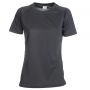 T-Shirt de Sport Run T des Femmes à Manches Courtes Araignée Noire