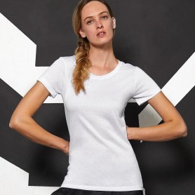 T-Shirt Sublimation/Women Effetto Cotone Manica Corta B&C