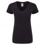 T-Shirt Iconic Ladies 150 V-Neck T. Femme Manches Courtes. Fruit du métier à tisser