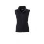 Windproof sleeveless vest, water repellent. Ladies' Promo Softshell Vest, James & Nicholson