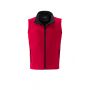 Windproof sleeveless vest, water repellent. Men's Promo Softshell Vest, James & Nicholson