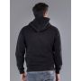 Sweatshirt with a pocket in the hood Maxi Print Hooded Unisex Black Spider