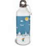 water Bottle Sublimation Aluminium 500ml, with screw cap and housing, customizable color
