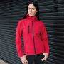 Womens softshell jacket windproof, breathable and waterproof, inner fabric in warm microfleece. Result
