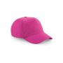 Cap with 5 panels, equipped with closure with tear-off velcro, one size fits all. Unisex. Beechfield