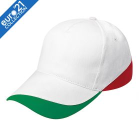 Cappello Italy Promo Cap 5 Pannelli 100% Cotone Stripe Unisex Ale