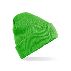 Winter cap 100% acrylic FLUO. Promo Knitted Beanie. Unisex. Black Spider