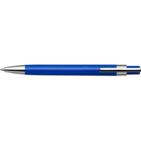 ABS ballpoint pen, metal clip, black refill