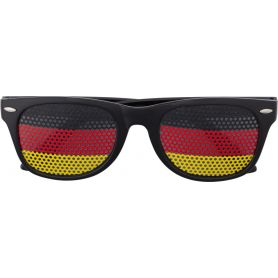 copy of Plexiglass sunglasses, UV protection 400, German flag