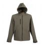Work jacket in Softshell Innsbruck Man. Two layers waterproof. 280 g/m2. JRC